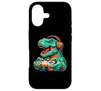 Funny Dinosaur Video Games Cool Gamer T-Rex Men Women Kids Coque pour iPhone 17