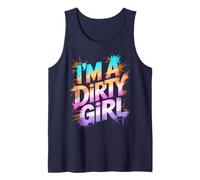 Funny Dirty Girl More Fun Mudder Squad Mudding OCR Débardeur