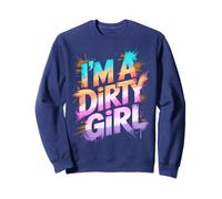 Funny Dirty Girl More Fun Mudder Squad Mudding OCR Sweatshirt