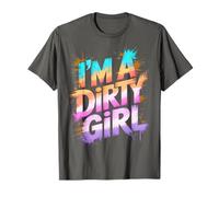 Funny Dirty Girl More Fun Mudder Squad Mudding OCR T-Shirt