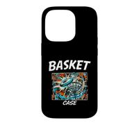 Funny Disc Golf Basket Case Retro Pop Art Coque pour iPhone 14 Pro