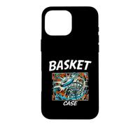 Funny Disc Golf Basket Case Retro Pop Art Coque pour iPhone 16 Pro Max
