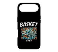 Funny Disc Golf Basket Case Retro Pop Art Coque pour iPhone Air