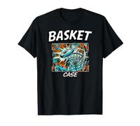 Funny Disc Golf Basket Case Retro Pop Art T-Shirt