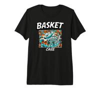 Funny Disc Golf Basket Case Retro Pop Art T-Shirt Haut de Gamme