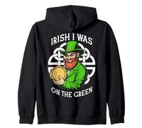 Funny Disc Golf St Patrick Irish I Was on The Green Sweat à Capuche