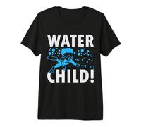 Funny Dive Diver Water Child Cool Scuba Diving T-Shirt Haut de Gamme