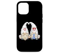 Funny Doctor Couple Gnomes for Women and Pediatric Nurse Mom Coque pour iPhone 12/12 Pro