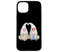 Funny Doctor Couple Gnomes for Women and Pediatric Nurse Mom Coque pour iPhone 15 Plus