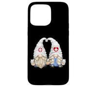 Funny Doctor Couple Gnomes for Women and Pediatric Nurse Mom Coque pour iPhone 15 Pro Max