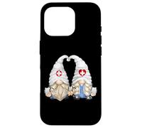 Funny Doctor Couple Gnomes for Women and Pediatric Nurse Mom Coque pour iPhone 16 Pro