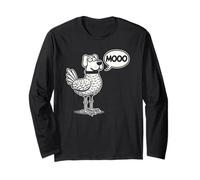 Funny Dog Bird Hybrid Moo Absurd Humour Manche Longue