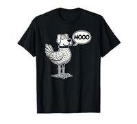 Funny Dog Bird Hybrid Moo Absurd Humour T-Shirt