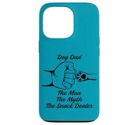 Funny Dog Dad The Man Myth Snack Dealer Coque pour iPhone 13 Pro