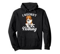 Funny Dog I Regret Nothing Dog Lover Humour Chien Propriétaire Sweat à Capuche