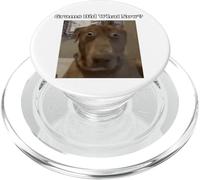 Funny Dog Lovers Frères et sœurs Grandkids Grams Did What Meme PopSockets PopGrip pour MagSafe