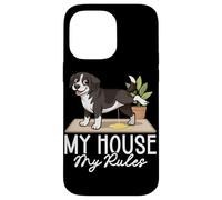 Funny Dog My House My Rules Pet Owner Dog Lover Blagues Coque pour iPhone 14 Pro Max