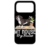 Funny Dog My House My Rules Pet Owner Dog Lover Blagues Coque pour iPhone 17 Pro Max