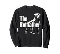 Funny Dog Owner Dad Rottweiler The RottFather Sweatshirt