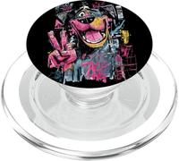 Funny Dog Peace Graffiti Pop Personnage Graphique Visage PopSockets PopGrip pour MagSafe