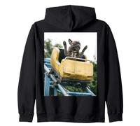 Funny Dog Roller Coaster Meme Silly Graphic French Bulldog Sweat à Capuche