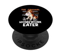Funny Dog The Original Homework Eater Dog Lover Dog Lover Dog Owner PopSockets PopGrip Adhésif
