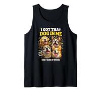 Funny Dog Tough Guys Meme Bad Attitude Dogs Meme Blague Débardeur
