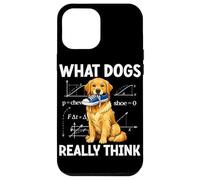 Funny Dog What Dogs Really Think Chewing Shoe Humour Coque pour iPhone 12 Pro Max