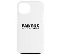 Funny Dogtrovert, Anti-Social Dog Dad's Club. Dog Father Coque pour iPhone 13
