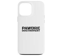 Funny Dogtrovert, Anti-Social Dog Dad's Club. Dog Father Coque pour iPhone 13 Pro Max