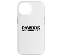 Funny Dogtrovert, Anti-Social Dog Dad's Club. Dog Father Coque pour iPhone 14