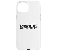 Funny Dogtrovert, Anti-Social Dog Dad's Club. Dog Father Coque pour iPhone 15 Plus