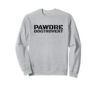 Funny Dogtrovert, Anti-social Dog Dad's club. Dog Father Sweatshirt