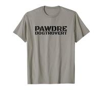 Funny Dogtrovert, Anti-social Dog Dad's club. Dog Father T-Shirt