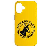 Funny Donkey Sarcasm, Membre fondateur du Jackass Club Coque pour iPhone 16