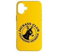 Funny Donkey Sarcasm, Membre fondateur du Jackass Club Coque pour iPhone 16 Plus