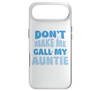 Funny Don't Make Me Call My Auntie Boys Retro Coque pour iPhone Air