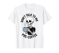 Funny Don't Talk to Me Pre Coffee Lover Style T-Shirt