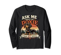 Funny Doxie Ask Me About My Teckel Wiener Dog Manche Longue