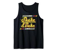 Funny Drag Racing Shake and Bake Racer Race Parodie Débardeur