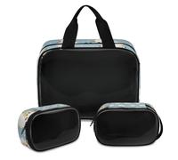 Funny Dreams - Trousse de maquillage translucide en forme de mouton pour homme et femme, trousse de toilette de voyage, 3 pièces, couleur, XL, Trousse de maquillage
