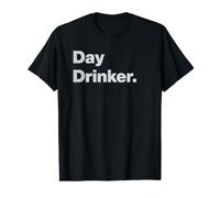 Funny Drinking Alcohol Day Drinker T-Shirt Graphique avec Valeur