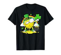 Funny Drip Pickleball Dabbing St Patrick Day Femmes Hommes T-Shirt