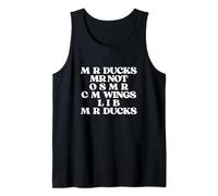 Funny Duck Lover Phrase M R Ducks Y2K Aesthetic Mr Ducks Débardeur