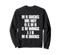 Funny Duck Lover Phrase M R Ducks Y2K Aesthetic Mr Ducks Sweatshirt
