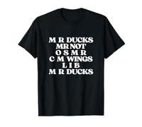 Funny Duck Lover Phrase M R Ducks Y2K Aesthetic Mr Ducks T-Shirt