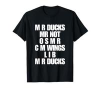 Funny Duck Lover Phrase M R Ducks Y2K Aesthetic Mr Ducks T-Shirt