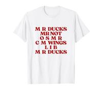 Funny Duck Lover Phrase M R Ducks Y2K Aesthetic Mr Ducks T-Shirt