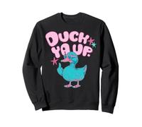 Funny Duck Ya Up Meme Cartoon Duck Design Sweatshirt