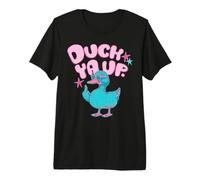 Funny Duck Ya Up Meme Cartoon Duck Design T-Shirt Haut de Gamme